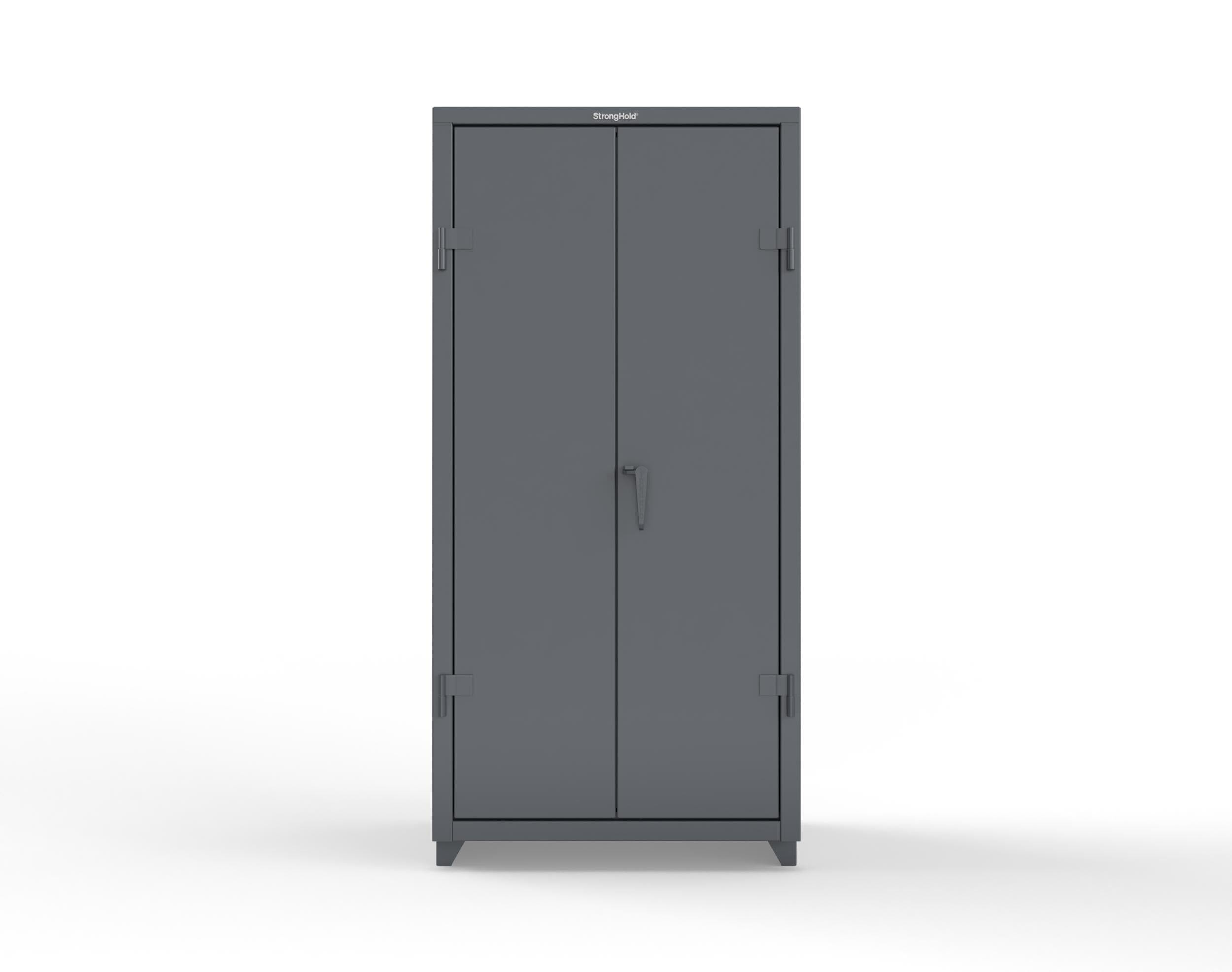 Strong Hold 36-WR-241 Uniform Storage Cabinet With Full Width Hanging Rod, 1900 lb, 78 in H x 36 in W