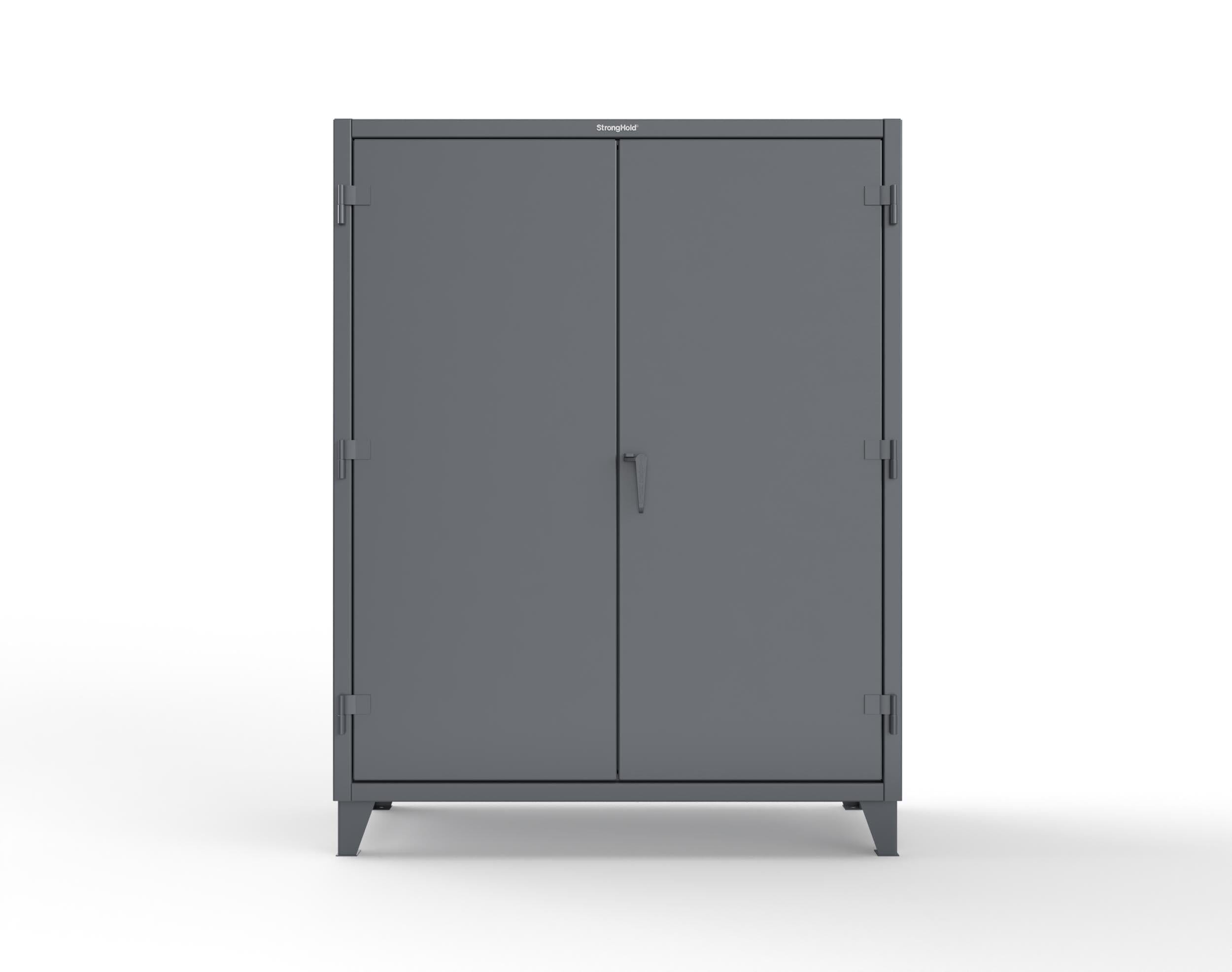 Strong Hold 56-WR-241 Uniform Storage Cabinet With Full Width Hanging Rod, 1650 lb, 78 in H x 60 in W