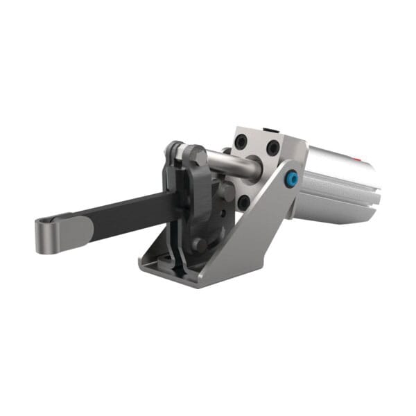 DESTACO 807-S Medium Duty Standard Pneumatic Toggle Clamp, 1.26 in Cylinder Bore, 500 lbf Max Force, Surface Mount