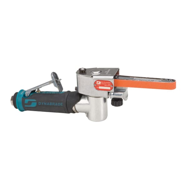 Dynabrade Mini-Dynafile II 15003 Abrasive Belt Tool, 1/8 to 1/2 in W x 12 in L, 0.4 hp, 20 scfm Air Flow, 90 psi