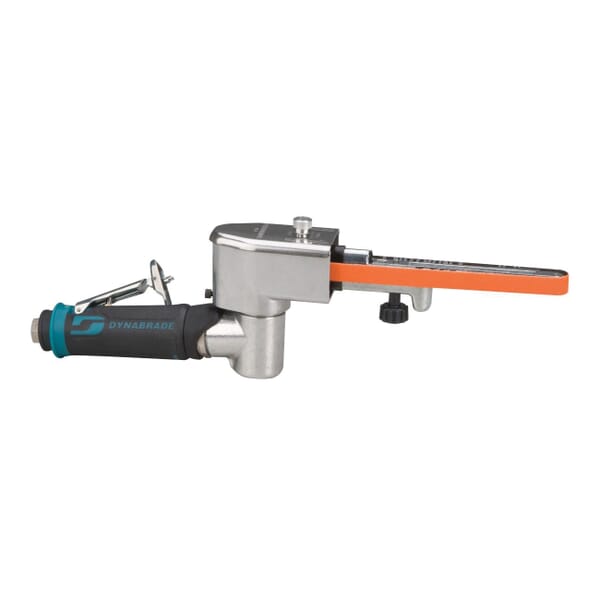 Dynabrade Dynafile II 40352 Low Profile Abrasive Belt Tool, 1/8 to 3/4 in W x 18 in L, 0.4 hp, 22 scfm Air Flow, 90 psi