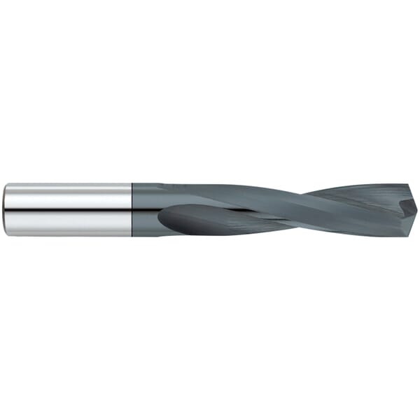 GARR 19466 1510H General Purpose Stub Length Drill, 6.5 mm Drill - Metric, 0.2559 in Drill - Decimal Inch, Submicron Grain Solid Carbide, Balinit Hardlube Coated