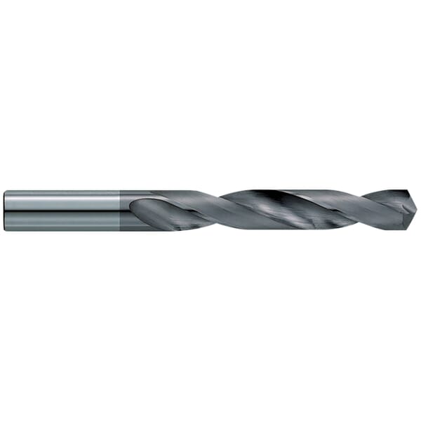 GARR 77171 1520H General Purpose Stub Length Drill, #52 Drill - Wire, 0.0635 in Drill - Decimal Inch, Submicron Grain Solid Carbide, Balinit Hardlube Coated