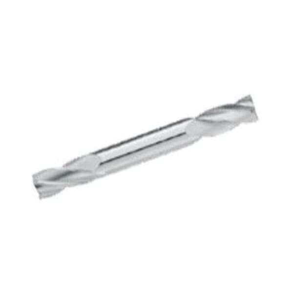 GARR 06660 Center Cutting Stub Length Double End Square End End Mill, 12 mm Dia Cutter, 16 mm Length of Cut, 4 Flutes, 12 mm Dia Shank, 75 mm OAL, Uncoated