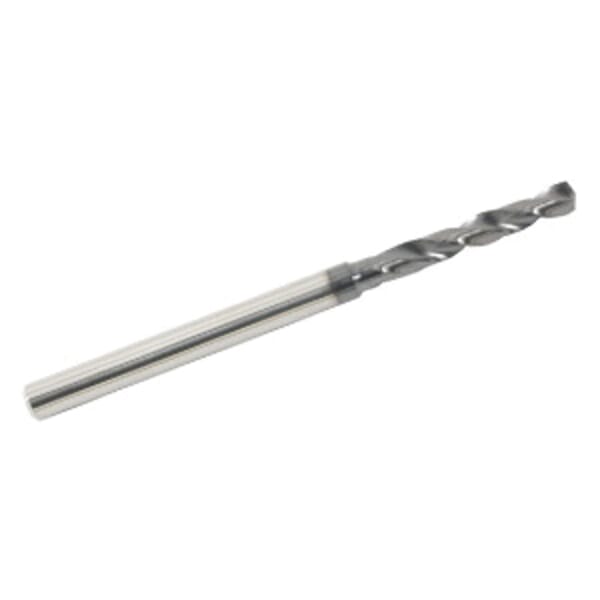 GARR 00108 High Performance Short Length Drill Bit, 0.82 mm Drill - Metric, 0.0322 in Drill - Decimal Inch, Submicron Grain Solid Carbide, TiAlN Coated