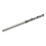 GARR 00112 1550H High Performance Short Length Drill Bit, #66 Drill - Wire, 0.033 in Drill - Decimal Inch, Submicron Grain Solid Carbide, TiAlN Coated