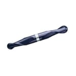 GARR 07627 985MA Ball End Center Cutting Stub Length Double End Mill, 8 mm Dia Cutter, 12 mm Length of Cut, 2 Flutes, 8 mm Dia Shank, 65 mm OAL, TiAlN Coated