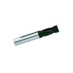 GARR 10078 210D Center Cutting Square End Standard Length High Performance End Mill, 1/8 in Dia Cutter, 1/2 in Length of Cut, 4 Flutes, 1/8 in Dia Shank, 1-1/2 in OAL, Crystalline Diamond Coated
