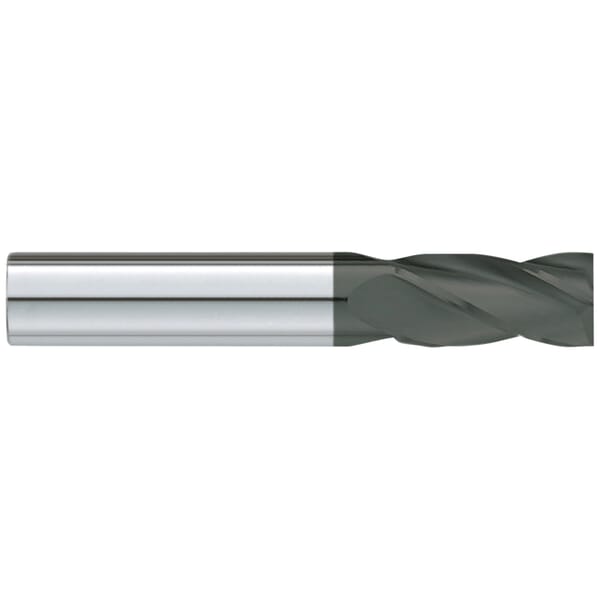 GARR 10198 210D Center Cutting Standard Length Square End Mill, 5/16 in Dia Cutter, 7/8 in Length of Cut, 4 Flutes, 5/16 in Dia Shank, 2-1/2 in OAL, Crystalline Diamond Coated