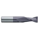 GARR 11257 220MA Center Cutting Square End Standard Length End Mill, 13/32 in Dia Cutter, 7/8 in Length of Cut, 2 Flutes, 7/16 in Dia Shank, 2-3/4 in OAL, TiALN Coated