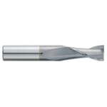 GARR 11014 220MC Center Cutting Square End Standard Length End Mill, 1/32 in Dia Cutter, 3/32 in Length of Cut, 2 Flutes, 1/8 in Dia Shank, 1-1/2 in OAL, TiCN Coated