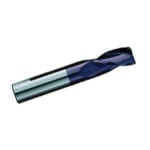 GARR 12377 223MA Center Cutting Square End Standard Length End Mill, 1 in Dia Cutter, 1-1/2 in Length of Cut, 3 Flutes, 1 in Dia Shank, 4 in OAL, TiALN Coated