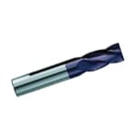 GARR 13177 230MA Center Cutting Square End Standard Length End Mill, 9/32 in Dia Cutter, 7/8 in Length of Cut, 4 Flutes, 5/16 in Dia Shank, 2-1/2 in OAL, TiALN Coated