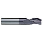 GARR 12327 223MA Center Cutting Standard Length Square End Mill, 9/16 in Dia Cutter, 1-1/4 in Length of Cut, 3 Flutes, 9/16 in Dia Shank, 3-1/2 in OAL, TiAlN Coated