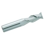 GARR 09070 842M Center Cutting Square End Mill, 10 mm Dia Cutter, 25 mm Length of Cut, 2 Flutes, 10 mm Dia Shank, 70 mm OAL, Uncoated