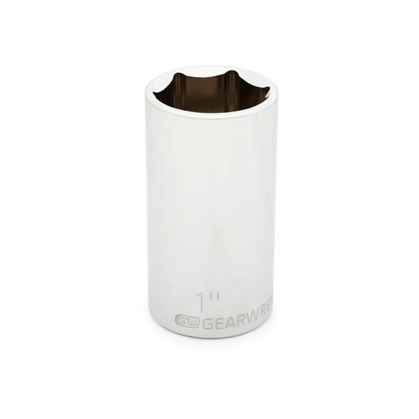 GEARWRENCH 80593 Deep Length Socket, 3/8 in Square Drive, 1 in, 6 Points