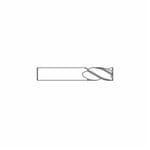 GARR 01080 160M Center Cutting Single End Square End Stub Length End Mill, 7/32 in Dia Cutter, 7/16 in Length of Cut, 2 Flutes, 1/4 in Dia Shank, 2 in OAL, Uncoated