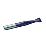 GARR 01587 860MA Center Cutting Stub Length Square End Mill, 4.5 mm Dia Cutter, 9.5 mm Length of Cut, 2 Flutes, 5 mm Dia Shank, 50 mm OAL, TiAlN Coated