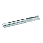 GARR 02527 870MA Center Cutting Stub Length Square End Mill, 1.5 mm Dia Cutter, 3 mm Length of Cut, 4 Flutes, 3 mm Dia Shank, 38 mm OAL, TiAlN Coated