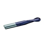 GARR 03597 980MA Ball End Center Cutting Stub Length End Mill, 5 mm Dia Cutter, 10 mm Length of Cut, 2 Flutes, 5 mm Dia Shank, 50 mm OAL, TiAlN Coated
