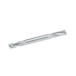 GARR 06560 875M Center Cutting Stub Length Double End Square End Mill, 3.5 mm Dia Cutter, 7 mm Length of Cut, 4 Flutes, 4 mm Dia Shank, 50 mm OAL, Uncoated