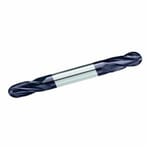 GARR 08067 195MA Ball End Center Cutting Double End Stub Length Ball End Mill, 5/32 in Dia Cutter, 5/16 in Length of Cut, 4 Flutes, 3/16 in Dia Shank, 2 in OAL, TiALN Coated