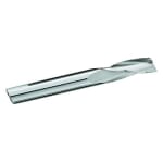 GARR 12300 223M Center Cutting Standard Length Square End Mill, 0.484 in Dia Cutter, 1 in Length of Cut, 3 Flutes, 1/2 in Dia Shank, 3 in OAL, Uncoated