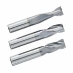GARR 13374 230MC Center Cutting Square End Standard Length End Mill, 1 in Dia Cutter, 1-1/2 in Length of Cut, 4 Flutes, 1 in Dia Shank, 4 in OAL, TiCN Coated