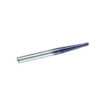 GARR 15260 950MX Ball End Center Cutting Die Mold Cutter End Mill, 5 mm Dia Cutter, 5 mm Length of Cut, 2 Flutes, 6 mm Dia Shank, 75 mm OAL, AlTiN/X.CEED Coated