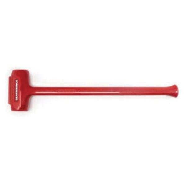 GEARWRENCH 69-550G 1-Piece Dead Blow Hammer, 20 in OAL, 2-3/4 in Dia Sledge Face, 3.65 lb Hot Cast Urethane Head, Polyurethane Handle