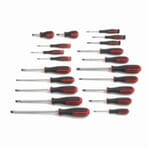 GEARWRENCH 80066 Screwdriver Set, 20 Pieces, ASME B107.15, Alloy Steel, Black Oxide