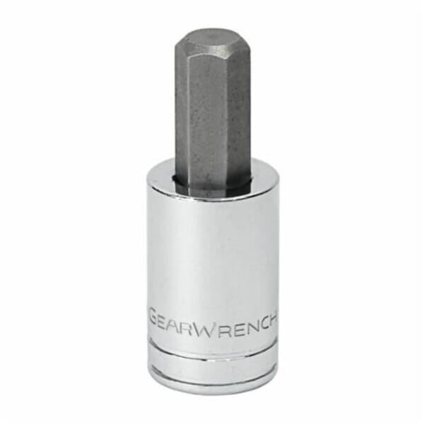 GEARWRENCH 80421 Standard Length Professional Driver Socket Bit, 3/8 in Hex Drive, 3/8 in, 1.181 in L Bit