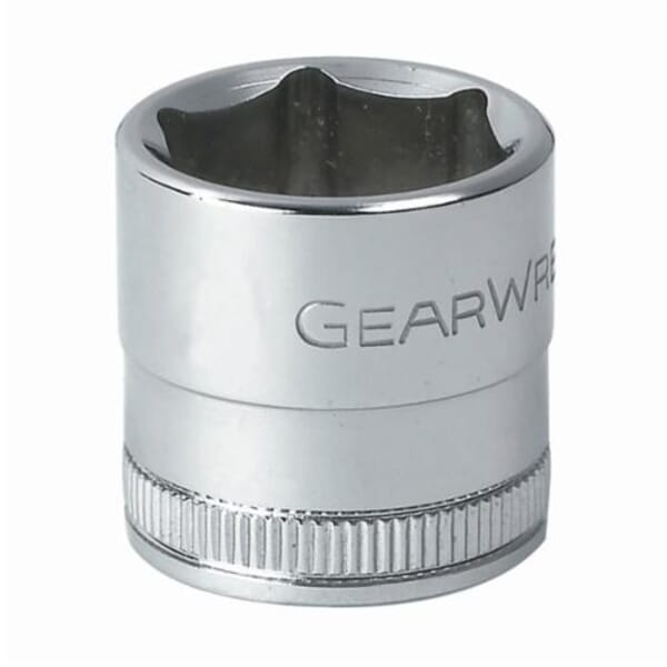 GEARWRENCH 80330 Standard Length Socket, 3/8 in Square Drive, 20 mm, 6 Points