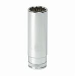 GEARWRENCH 80395 Deep Length Socket, 3/8 in Square Drive, 13 mm, 6 Points