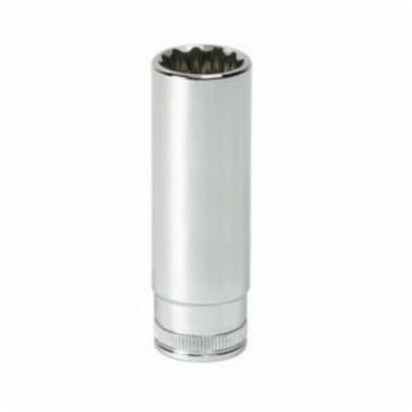 GEARWRENCH 80409 Deep Length Socket, 3/8 in, 24 mm, 6 Points