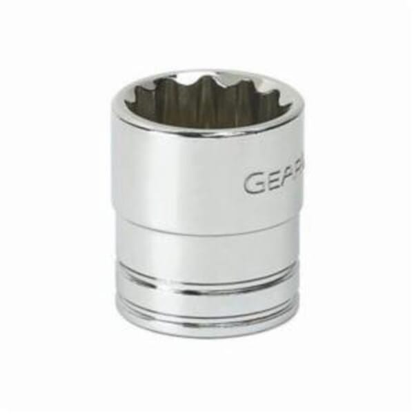GEARWRENCH 80499 Standard Length Socket, 3/8 in, 7/16 in, 12 Points