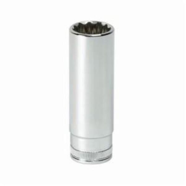 GEARWRENCH 80528 Deep Length Socket, 3/8 in, 14 mm, 12 Points