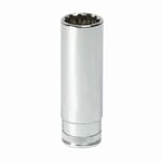 GEARWRENCH 80525 Deep Length Socket, 3/8 in Square Drive, 11 mm, 12 Points