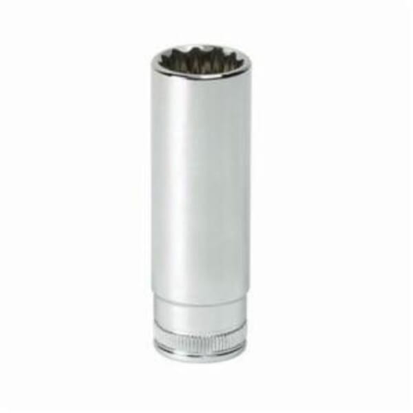 GEARWRENCH 80532 Deep Length Socket, 3/8 in, 18 mm, 12 Points