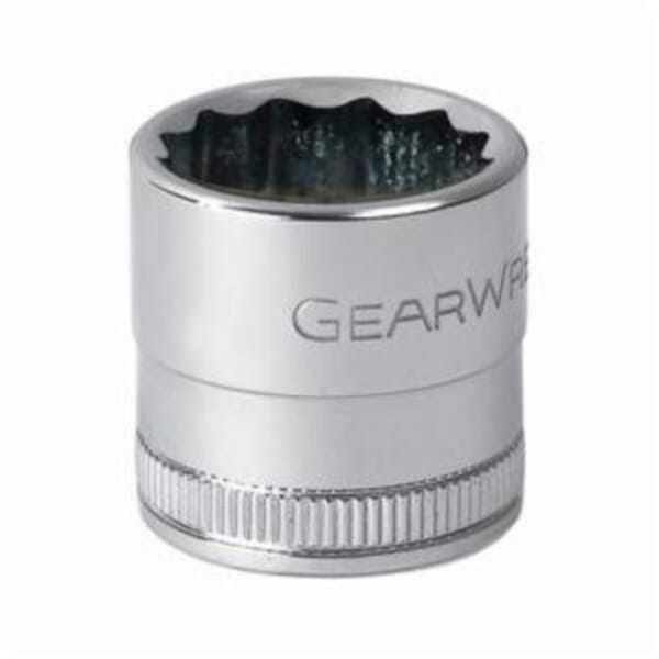GEARWRENCH 80757 Standard Length Socket, 1/2 in, 22 mm, 12 Points