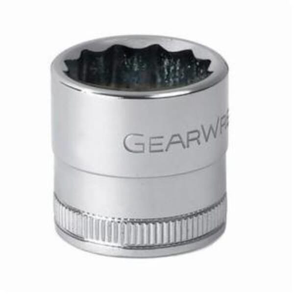 GEARWRENCH 80806 Standard Length Socket, 1/2 in, 9 mm, 12 Points