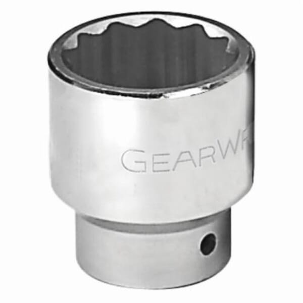 GEARWRENCH 80856 Standard Length Socket, 3/4 in Square Drive, 1-11/16 in, 12 Points