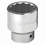 GEARWRENCH 80865 Standard Length Socket, 3/4 in Square Drive, 2-3/8 in, 12 Points