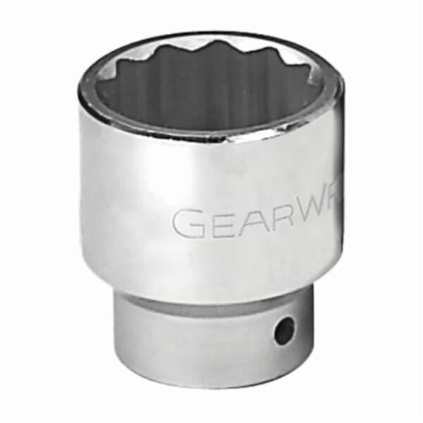 GEARWRENCH 80863 Standard Length Socket, 3/4 in Square Drive, 2-3/16 in, 12 Points