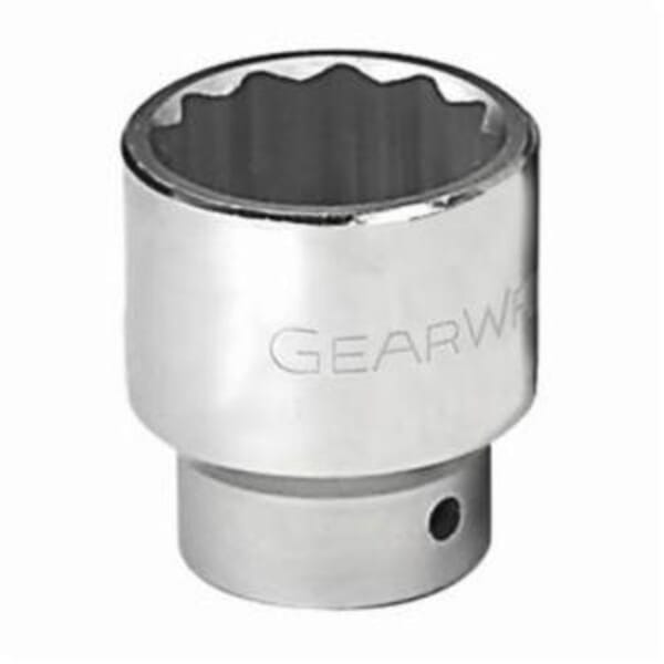 GEARWRENCH 80835D Standard Length Socket, 3/4 in Square Drive, 1-1/8 in, 12 Points