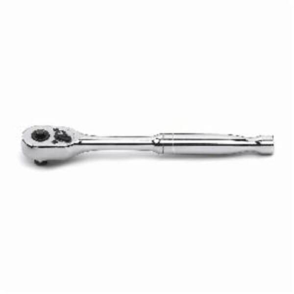 GEARWRENCH 81218 Hand Ratchet, 3/8 in Drive, Teardrop Head, 7.87 in OAL, Polished Chrome, ASME B1007.10