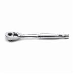 GEARWRENCH 81218 Hand Ratchet, 3/8 in Drive, Teardrop Head, 7.87 in OAL, Polished Chrome, ASME B1007.10