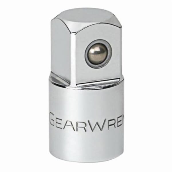 GEARWRENCH 81355 Standard Drive Adapter, Polished Chrome, 3/4 in Male Drive, 1/2 in Female Drive, Female x Male Adapter