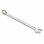 GEARWRENCH 81652D Long Length Open End Combination Wrench, 5/16 in Wrench, 12 Points, 15 deg Offset, 5.8 in OAL, Premium Alloy Steel, Polished Chrome