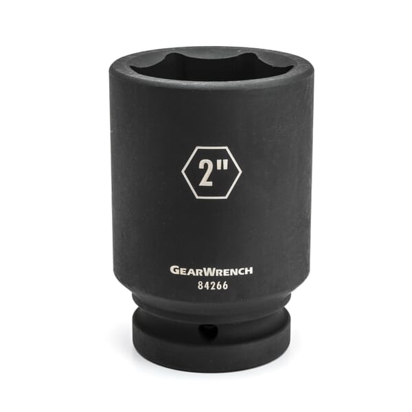 GEARWRENCH 84268 Socket, 1 in Hex Drive, 2-1/8 in Deep Socket, 6 Points